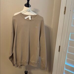 ALO Yoga women’s Tan Sweater